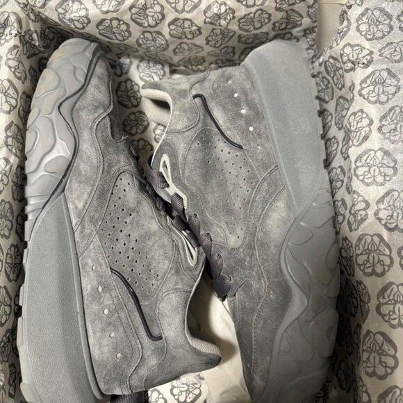 Alexander McQueen Court High Dunk Suede Sneaker (Men) - Picture 2 of 5